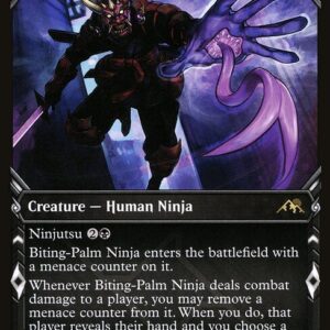 Kamigawa: Neon Dynasty - 338 - Biting-Palm Ninja - Rare - B - Non-foil