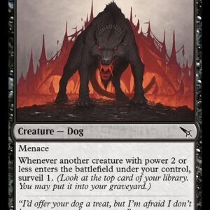 Murders at Karlov Manor - 105 - Snarling Gorehound - Common - B - Non-foil