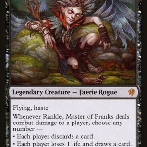 Throne of Eldraine - 101 - Rankle, Master of Pranks - Mythic - B - Foil