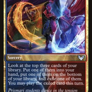 Strixhaven: School of Mages - 379 - Expressive Iteration - Uncommon - UR - Foil