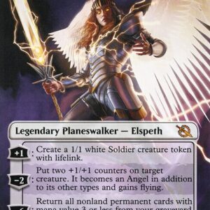 March of the Machine - 320 - Archangel Elspeth - Mythic - W - Foil
