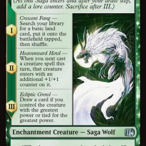 Final Fantasy - 203 - Summon: Fenrir - Uncommon - G - Foil