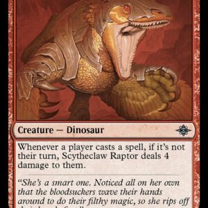 The Lost Caverns of Ixalan - 165 - Scytheclaw Raptor - Uncommon - R - Non-foil (Front)