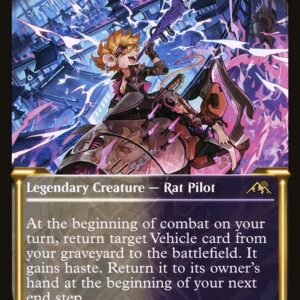 Kamigawa: Neon Dynasty - 397 - Greasefang, Okiba Boss - Rare - WB - Foil