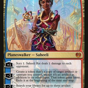 Kaladesh - 186 - Saheeli Rai - Mythic - UR - Non-foil (Front)