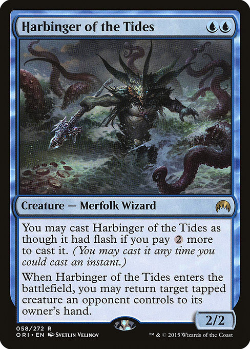 Magic Origins - 58 - Harbinger of the Tides - Rare - U - Non-foil