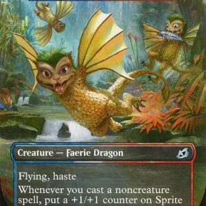 Ikoria: Lair of Behemoths - 382 - Sprite Dragon - Uncommon - UR - Foil (Front)