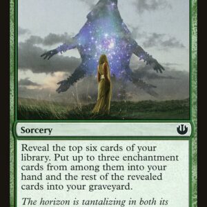 Journey into Nyx - 129 - Kruphix's Insight - Common - G - Non-foil (Front)