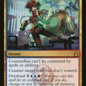 Return to Ravnica - 153 - Counterflux - Rare - UR - Non-foil