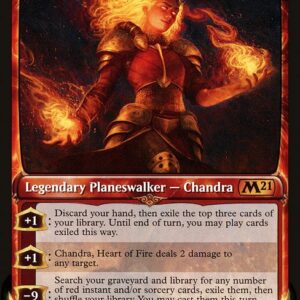 Core Set 2021 - 301 - Chandra, Heart of Fire - Mythic - R - Non-foil (Front)