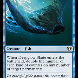 Commander Masters - 844 - Deepglow Skate - Rare - U - Non-foil