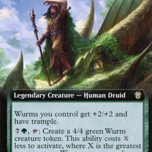 Dominaria United Commander - 76 - Baru, Wurmspeaker - Rare - G - Non-foil