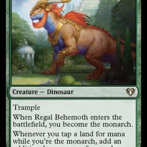 Commander Masters - 316 - Regal Behemoth - Rare - G - Non-foil