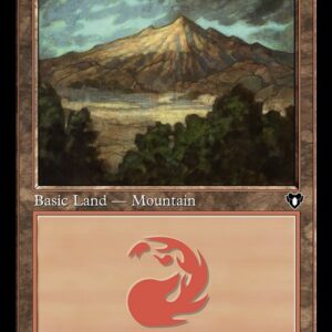 Commander Masters - 447 - Mountain - Common - C - Foil