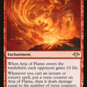 Modern Horizons - 118 - Aria of Flame - Rare - R - Non-foil