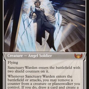 Streets of New Capenna - 343 - Sanctuary Warden - Mythic - W - Non-foil