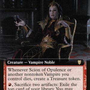 Crimson Vow Commander - 66 - Scion of Opulence - Rare - R - Non-foil (Front)