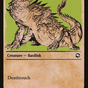Adventures in the Forgotten Realms - 334 - Underdark Basilisk - Common - G - Non-foil