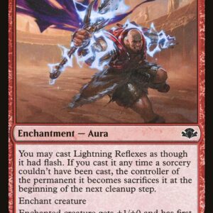 Dominaria Remastered - 128 - Lightning Reflexes - Common - R - Non-foil