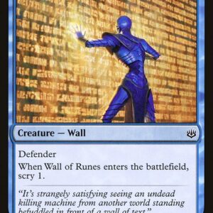 War of the Spark - 75 - Wall of Runes - Common - U - Non-foil (Front)