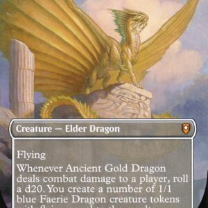 Commander Legends: Battle for Baldur's Gate - 365 - Ancient Gold Dragon - Mythic - W - Non-foil