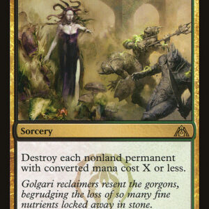 Dragon's Maze - 72 - Gaze of Granite - Rare - BG - Non-foil (Front)