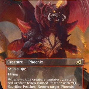 Ikoria: Lair of Behemoths - 374 - Everquill Phoenix - Rare - R - Non-foil (Front)