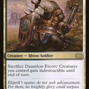 Double Masters 2022 - 199 - Dauntless Escort - Rare - WG - Non-foil