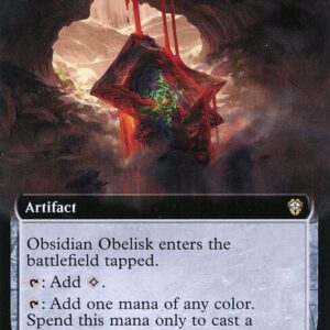 Dominaria United Commander - 94 - Obsidian Obelisk - Rare - C - Non-foil