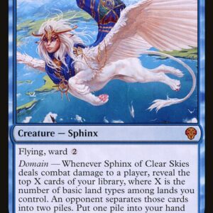 Dominaria United - 67 - Sphinx of Clear Skies - Mythic - U - Foil