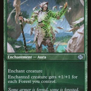 The Brothers' War - 384 - Blanchwood Armor - Uncommon - G - Foil Promo