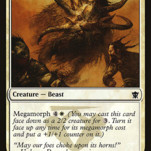 Dragons of Tarkir - 34 - Sandstorm Charger - Common - W - Non-foil