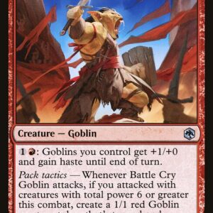 Adventures in the Forgotten Realms - 132 - Battle Cry Goblin - Uncommon - R - Non-foil