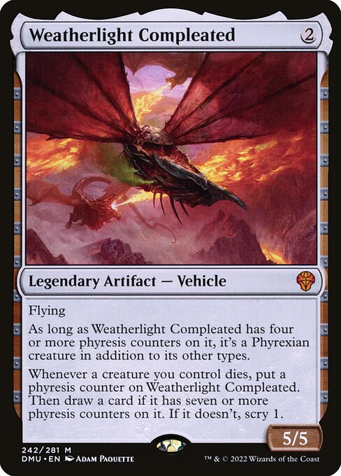 Dominaria United - 242 - Weatherlight Compleated - Mythic - C - Foil