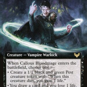 Strixhaven: School of Mages - 302 - Callous Bloodmage - Rare - B - Non-foil