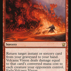 Dragons of Tarkir - 167 - Volcanic Vision - Rare - R - Non-foil