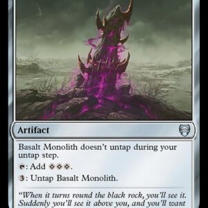 Tales of Middle-earth Commander - 274 - Basalt Monolith - Uncommon - C - Non-foil