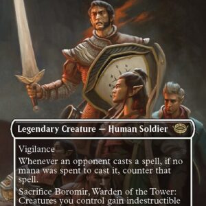 The Lord of the Rings: Tales of Middle-earth - 407 - Boromir, Warden of the Tower - Rare - W - Non-foil