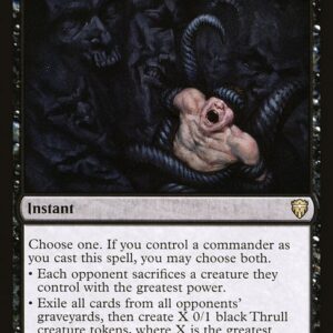 Commander Legends - 152 - Szat's Will - Rare - B - Foil
