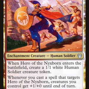 Theros Beyond Death - 219 - Hero of the Nyxborn - Uncommon - WR - Non-foil