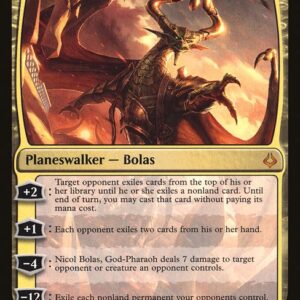 Hour of Devastation - 140 - Nicol Bolas, God-Pharaoh - Mythic - Multi - Non-foil