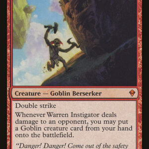 Zendikar - 154 - Warren Instigator - Mythic - R - Non-foil
