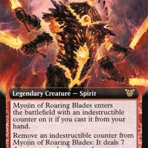 Neon Dynasty Commander - 61 - Myojin of Roaring Blades - Rare - R - Non-foil