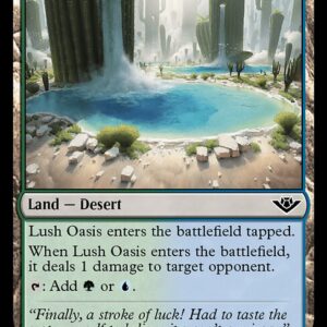Outlaws of Thunder Junction - 261 - Lush Oasis - Common - C - Non-foil