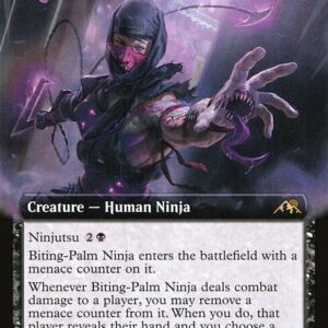 Kamigawa: Neon Dynasty - 452 - Biting-Palm Ninja - Rare - B - Non-foil