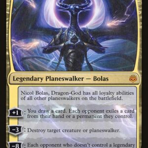 War of the Spark - 207 - Nicol Bolas, Dragon-God - Mythic - Multi - Non-foil (Front)
