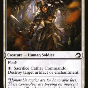 Innistrad: Midnight Hunt - 10 - Cathar Commando - Common - W - Non-foil