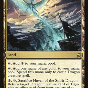 Dragons of Tarkir - 249 - Haven of the Spirit Dragon - Rare - C - Non-foil