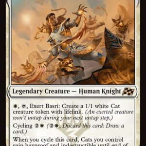 Aetherdrift - 3 - Basri, Tomorrow's Champion - Rare - W - Non-foil