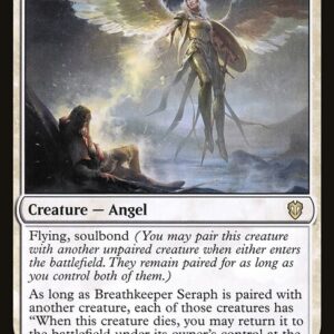 Crimson Vow Commander - 31 - Breathkeeper Seraph - Rare - W - Non-foil (Front)